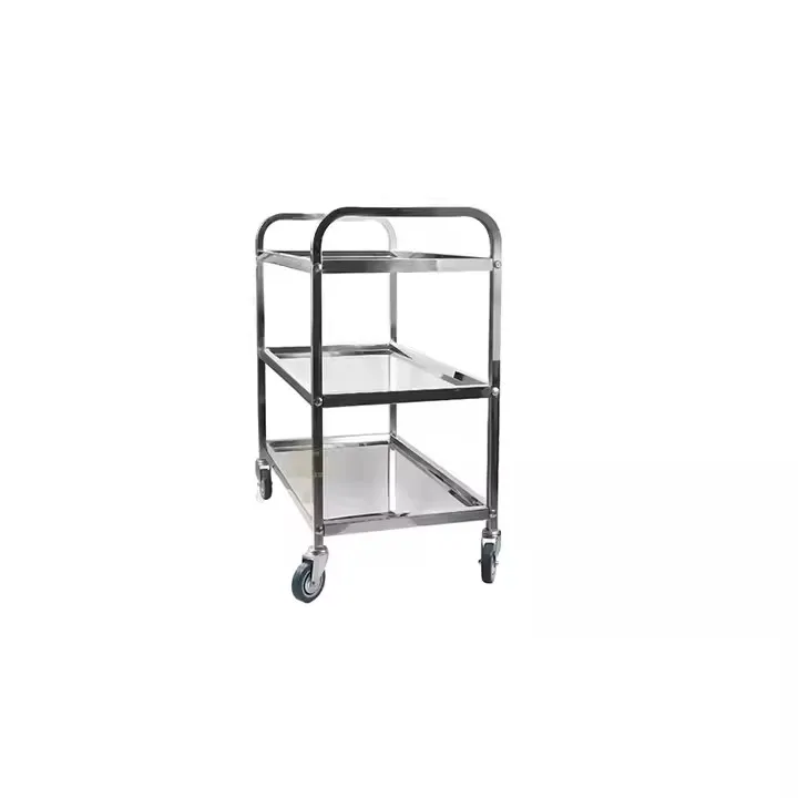 CHARIOT A INSTRUMENTS AVEC 3  ÉTAGÈRES